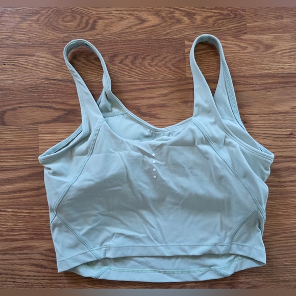 ACTA Women’s Light Sage Green Padded Activewear Sports Bra Size Medium - Picture 2 of 4